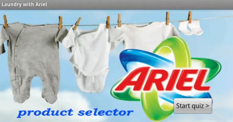 Laundry with Ariel (selector) android App screenshot 0